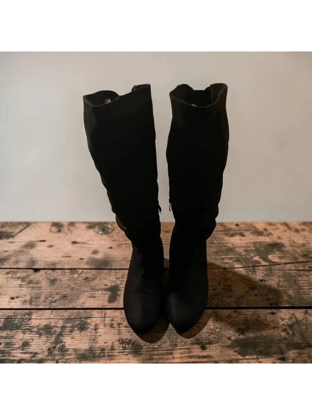 Suede knee-High Boots (DreamParis)